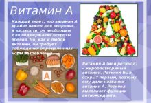 Photo of Роль витаминов в организме человека